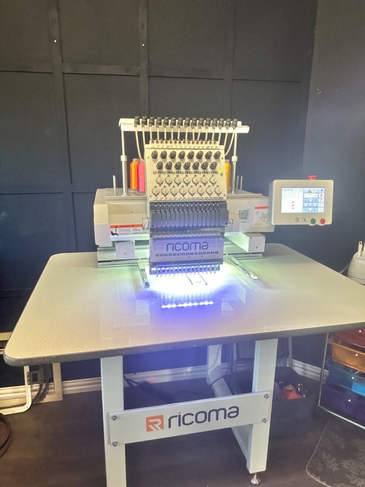 Ricoma embroidery machine