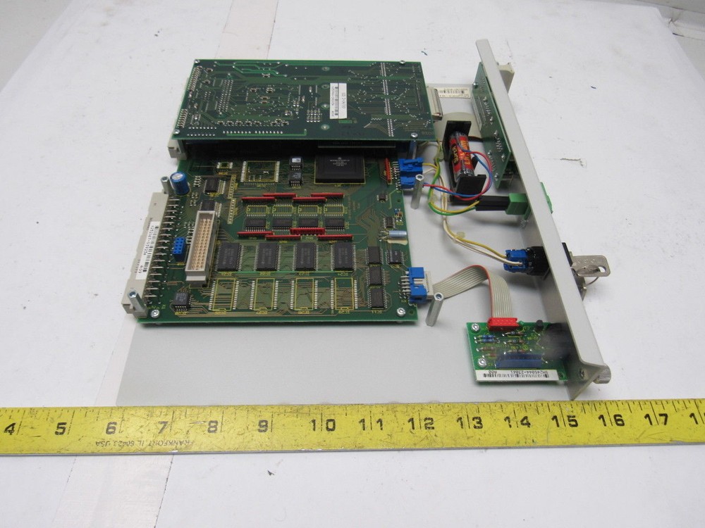 Indramat CPUB03-01-FW MT-CNC Serial Interface Controller Module W/Key