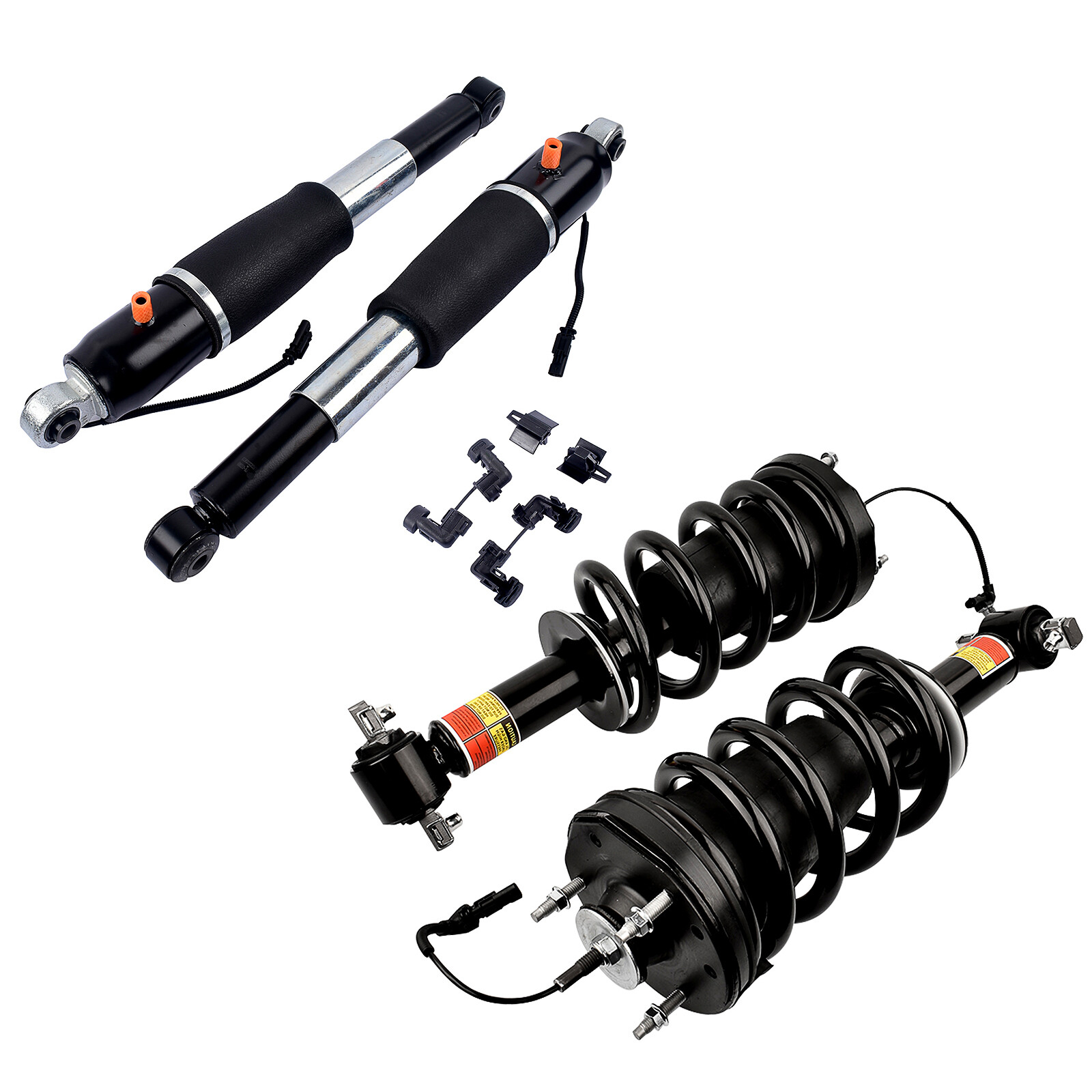 FRONT Strut Assy + REAR shock Absorber for 2015-20 Escalade Suburban Tahoe Yukon