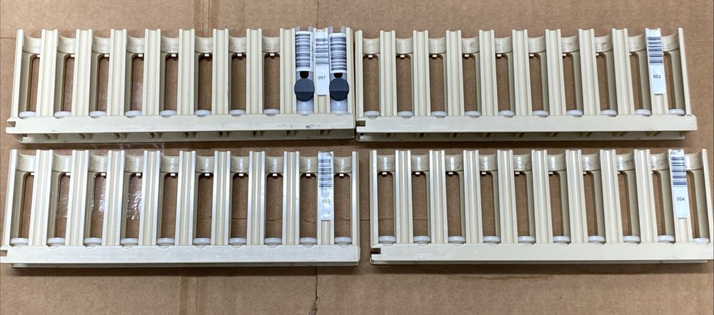 Sysmex 10-Position Sample Rack Lot Of 4 EUC