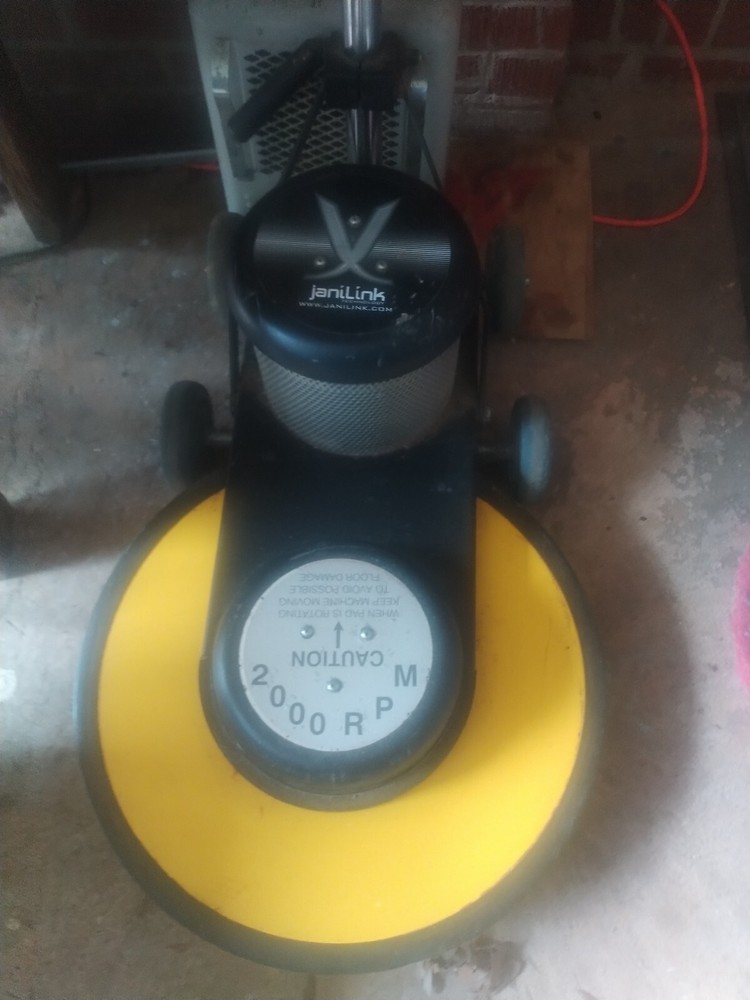 stripping waxing walk behind floor machine