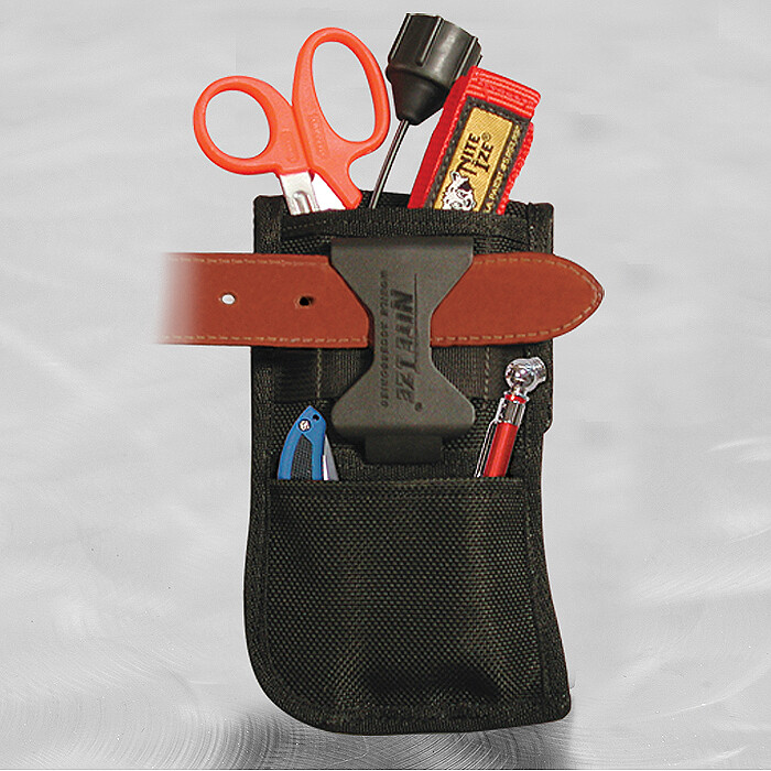 NEW Nite Ize Clip Pock-Its XL Utility Holster Holds Flashlight Multi-Tool Sheath