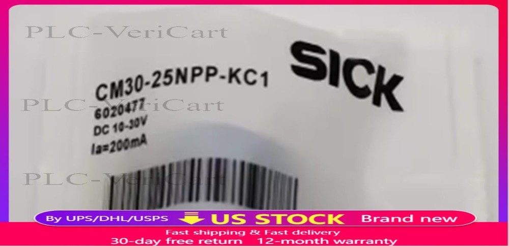 NEW SICK CM30-25NPP-KC1 PLC CAPACITIVE PROXIMITY SENSOR SWITCH