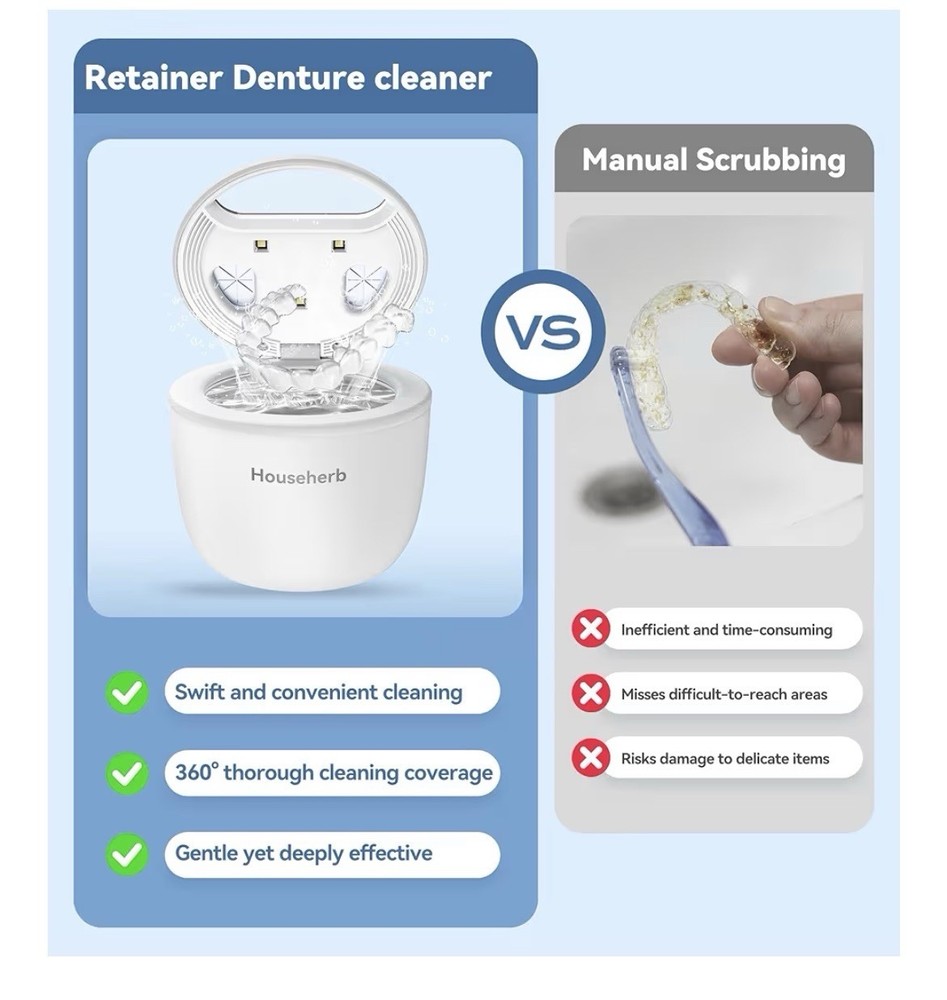 Ultrasonic Retainer Cleaner,