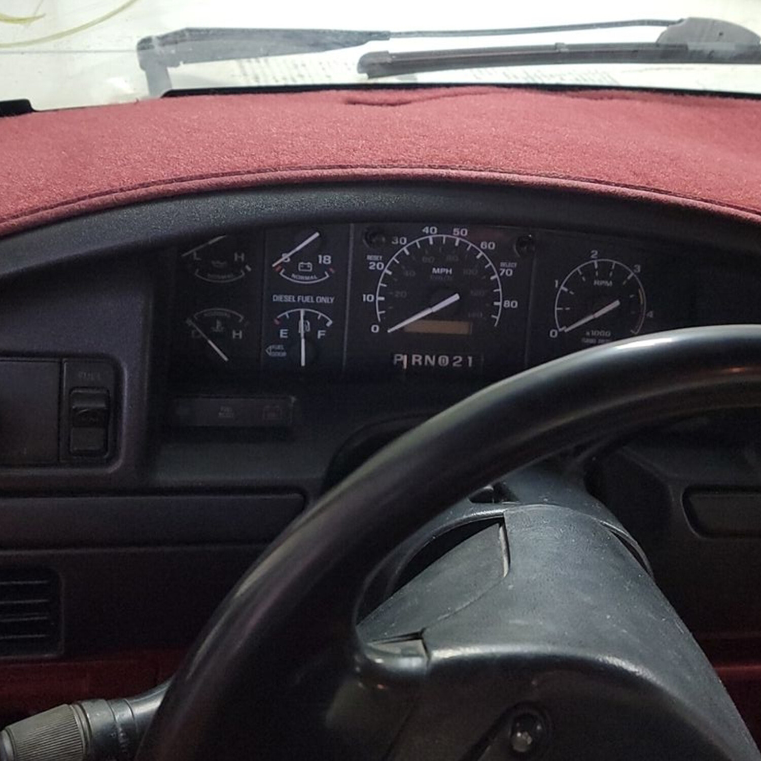 NEW Instrument Cluster Dash Panel Bezel For 1992-1993 Bronco F150 F250 F350