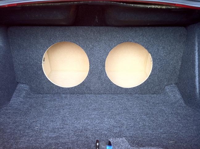2008+ Dodge Challenger - Ported / Vented Sub Subwoofer Box Speaker Enclosure