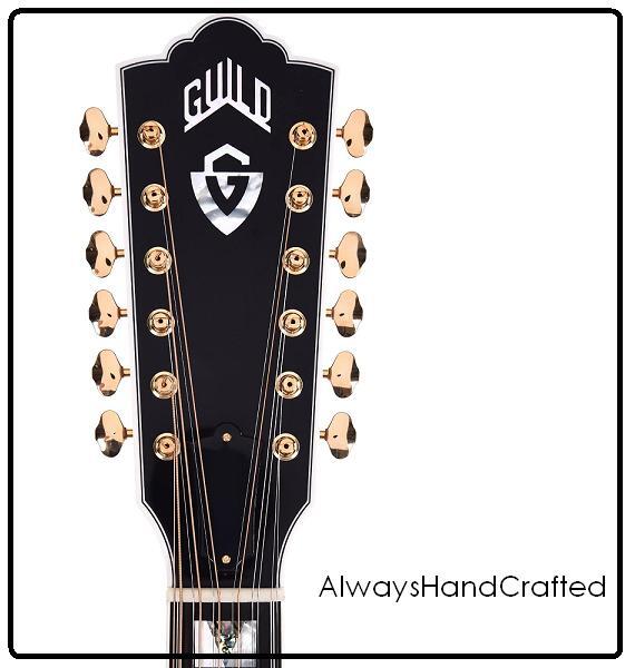 AlwaysHandCrafted Slotted Real BONE NUT handmade for GUILD 12 String Guitar