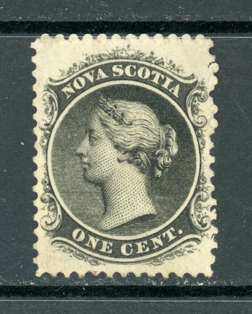 NOVA SCOTIA # 9.  / 25-11-4x / Mint no gum