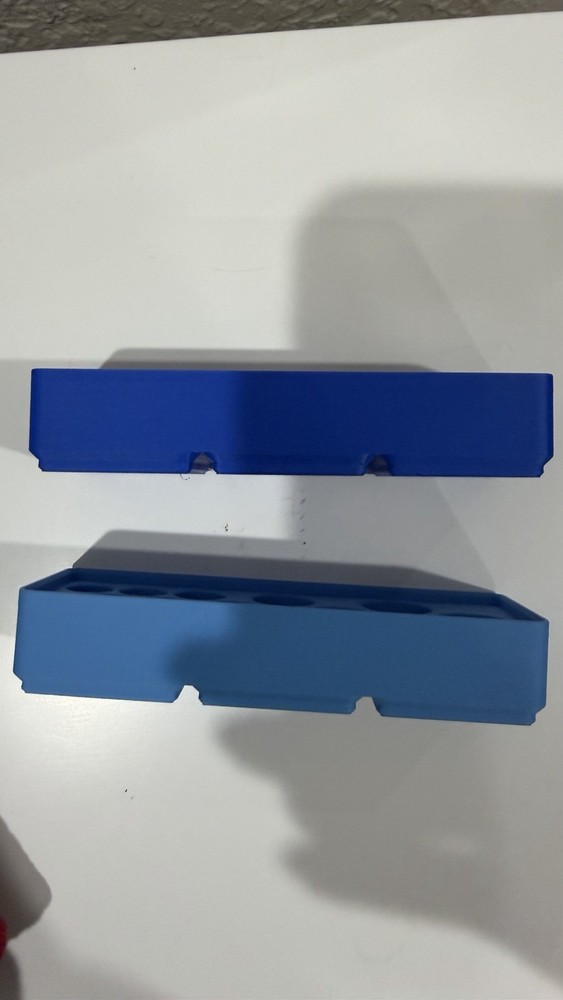 New Socket Tool Holder ( Gridfinity Compatible) Custom Color Organizer Tray