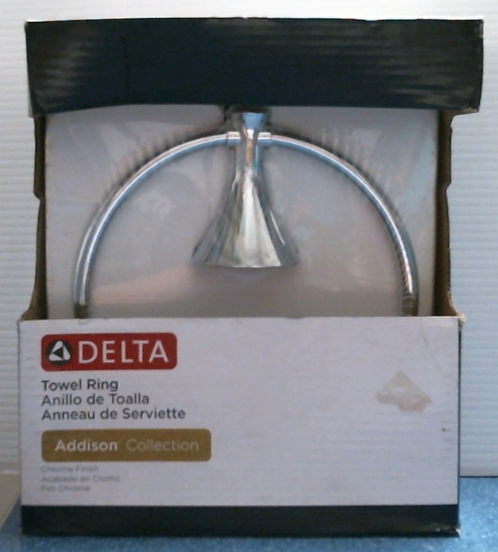 Delta Towel Ring Chrome Finish (79246)  FS