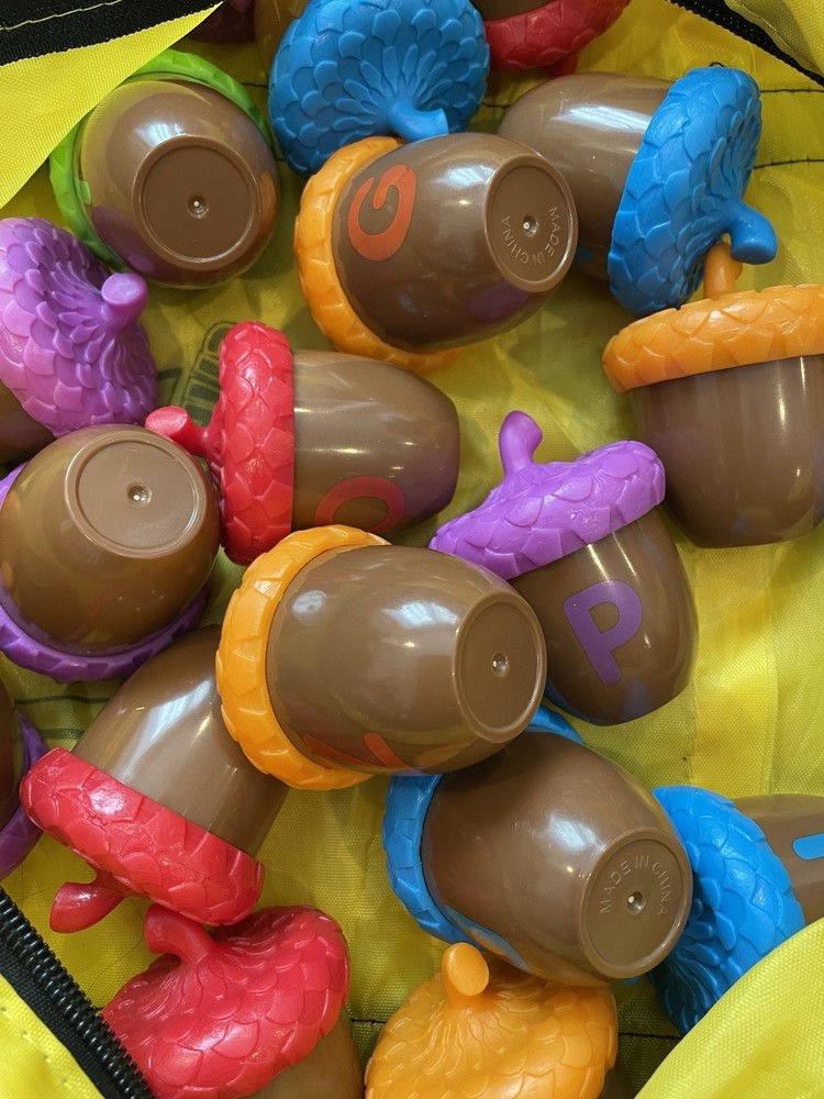 Alphabet Acorns Activity Set Letters Sorting Educational Toy Learning Resources