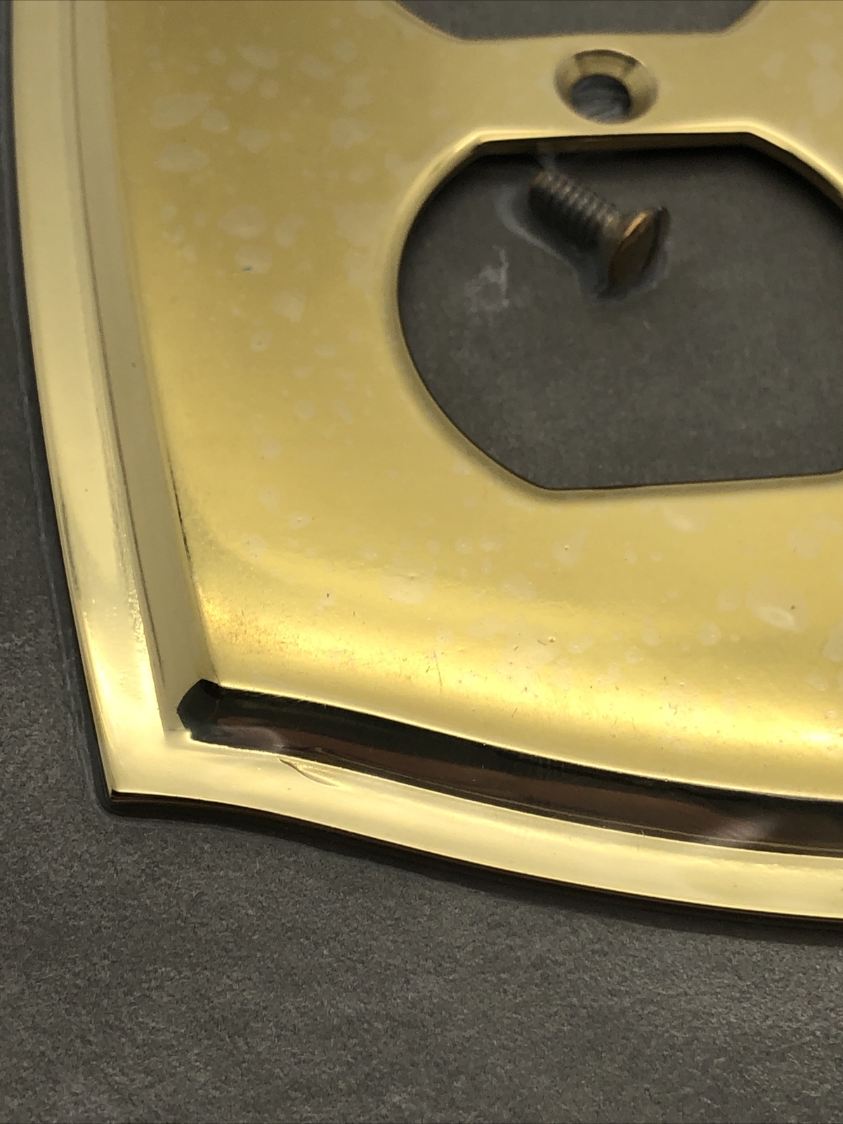 Baldwin Brass Colonial Double Switchplate 4781–030￼