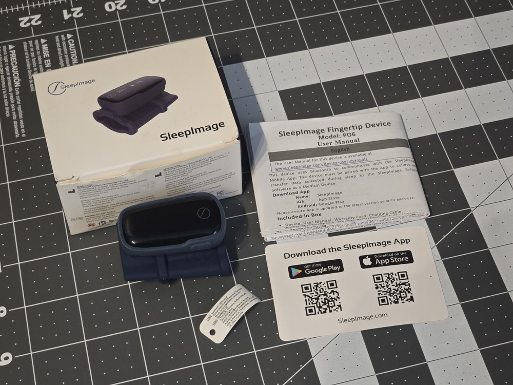 Sleepimage P06 Ring sleep home sleep test device