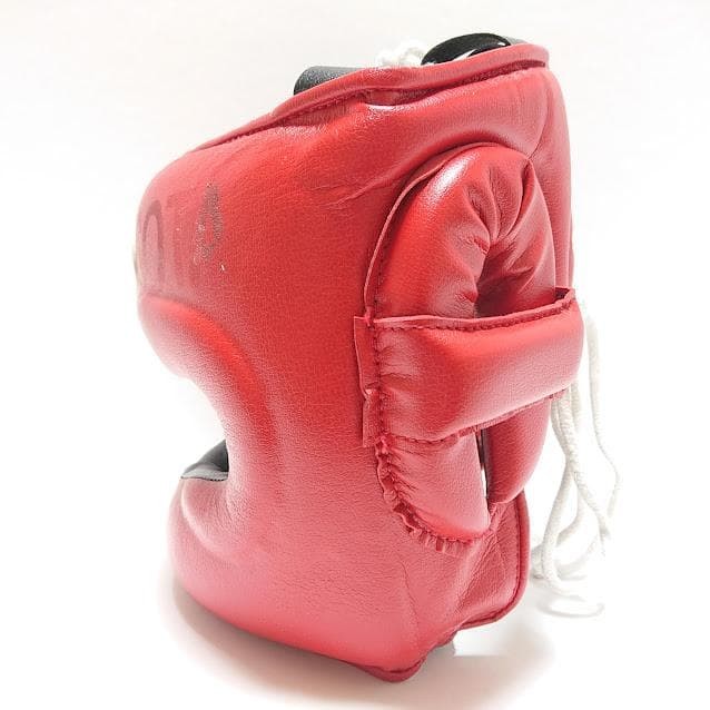 Winning L Red Boxing Headgear FG-5000 Full Face Type Used