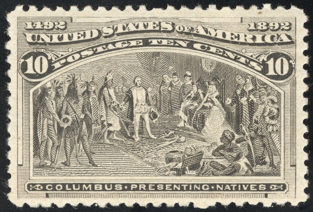US Stamps # 237 MLH XF Columbian