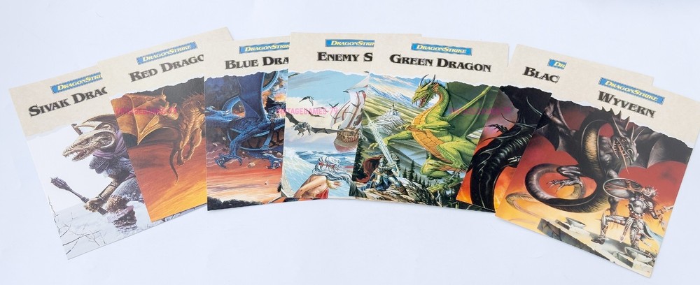 AD&D DragonStrike - SSI - 1990 / IBM PC