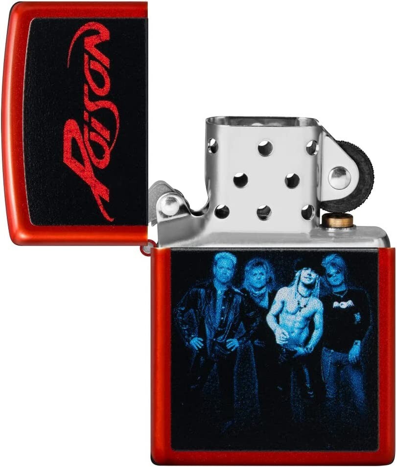 Zippo Poison Design Metallic Red 48206