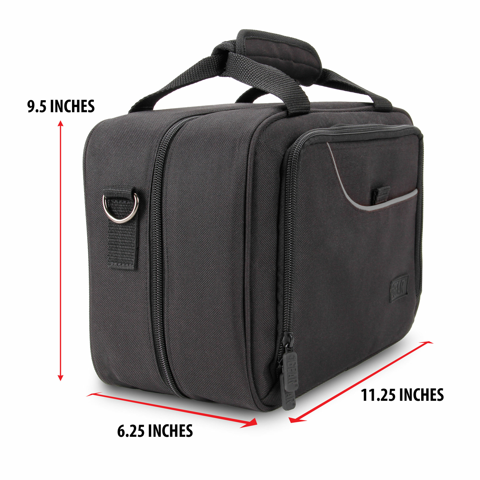 USA GEAR Travel Bag/Carrying Case for your CPAP w/ Customizable Interior Storage
