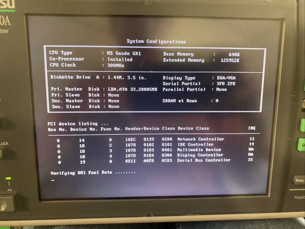 ANRITSU MD1230A DATA QUALITY ANALYZER