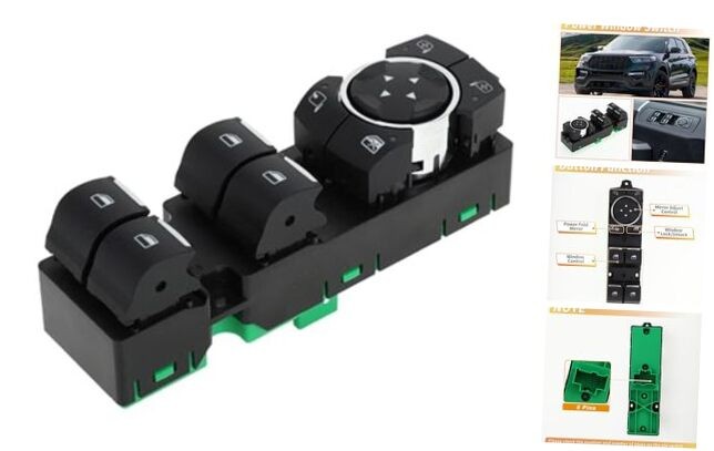 Driver Power Window Switch GB5Z14529DA for Ford Explorer Interceptor Utility