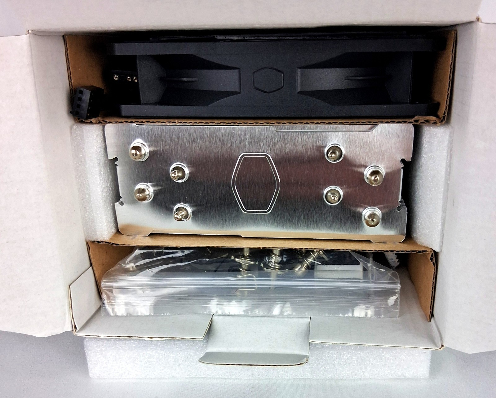 Cooler Master Hyper 212 Spectrum V3 CPU Cooler - 120mm Fan - Unused