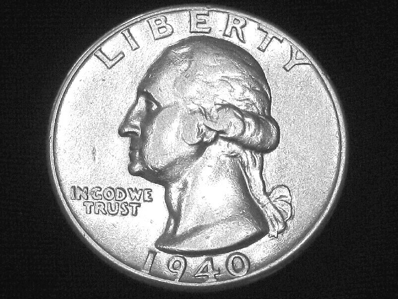 1940 Washington Quarter --- Almost Uncirculated