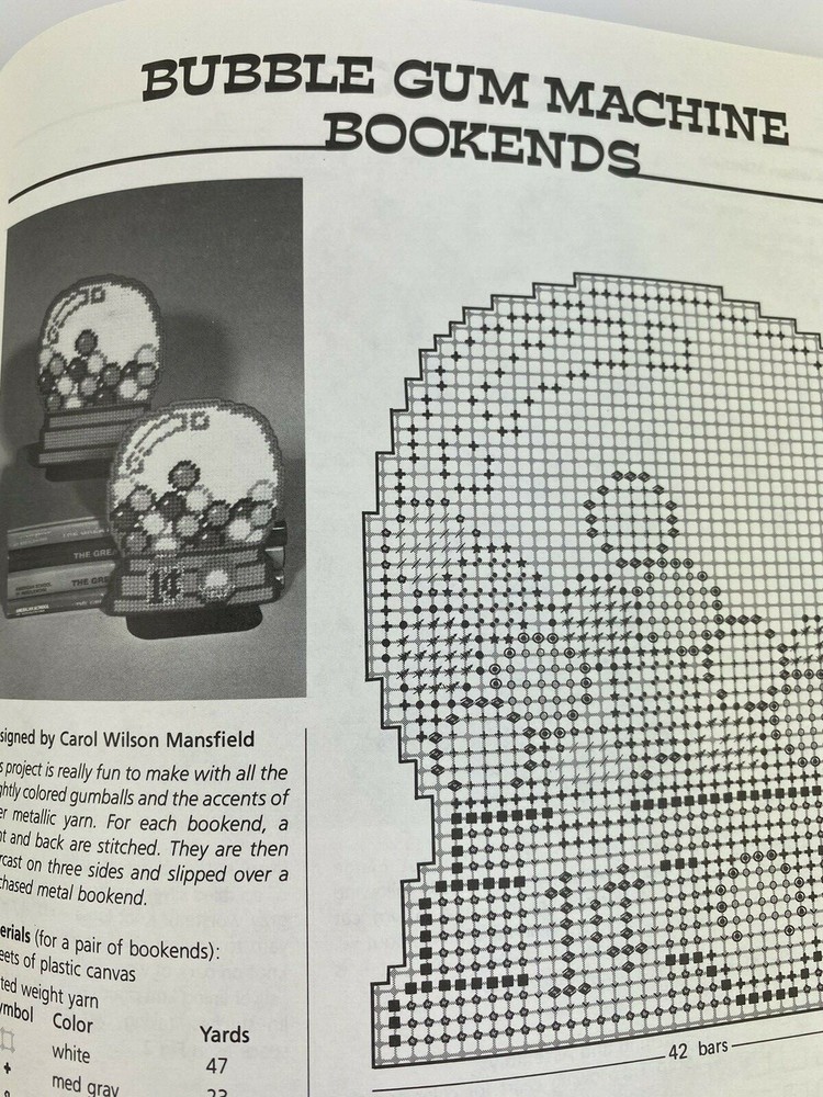 Easy To Make Plastic Canvas Projects Needlepoint Coasters Frames Volume 3 1983