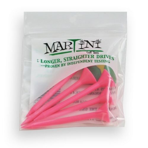 New Authentic Pink Martini Golf Tees - You Choose the Quantity.