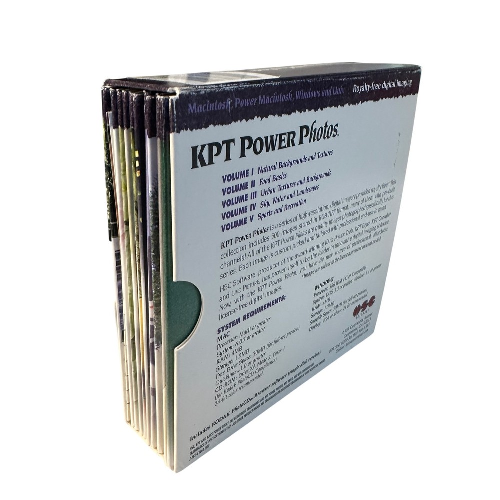 Kai's KPT Power Photos 3 Mac/Windows Software Complete