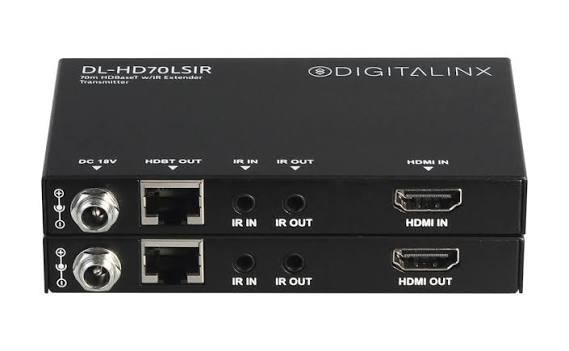 Liberty DIGITALINX DL-HD70LSIR HDBaseT Extender  Receiver