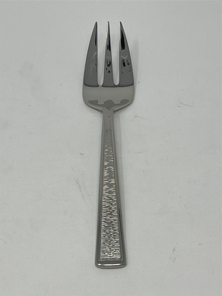 Reed & Barton Sebago Serving / Meat Fork 18/0 Stainless 9 1/2"