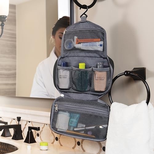 Compact Hanging Toiletry Kit Lime