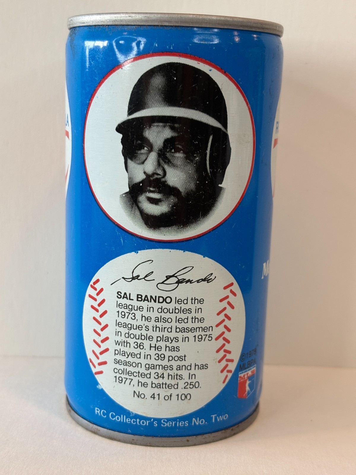 1978 RC Royal Crown Cola Can Baseball Series MLB 12oz - You Pick