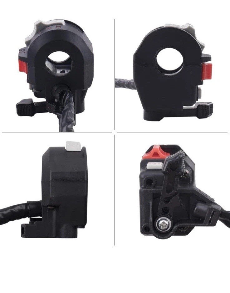 Left Handlebar Control Engine Start Run Off Headlight Switch Switch Solenoid