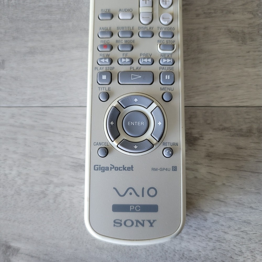 Sony Vaio Giga Pocket RM-GP4U Remote Control OEM