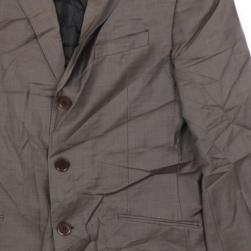 NEXT Mens Brown Wool Blend Blazer Size L