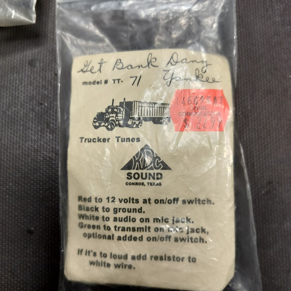 GET BACK DANG YANKEE CB Sound Toy