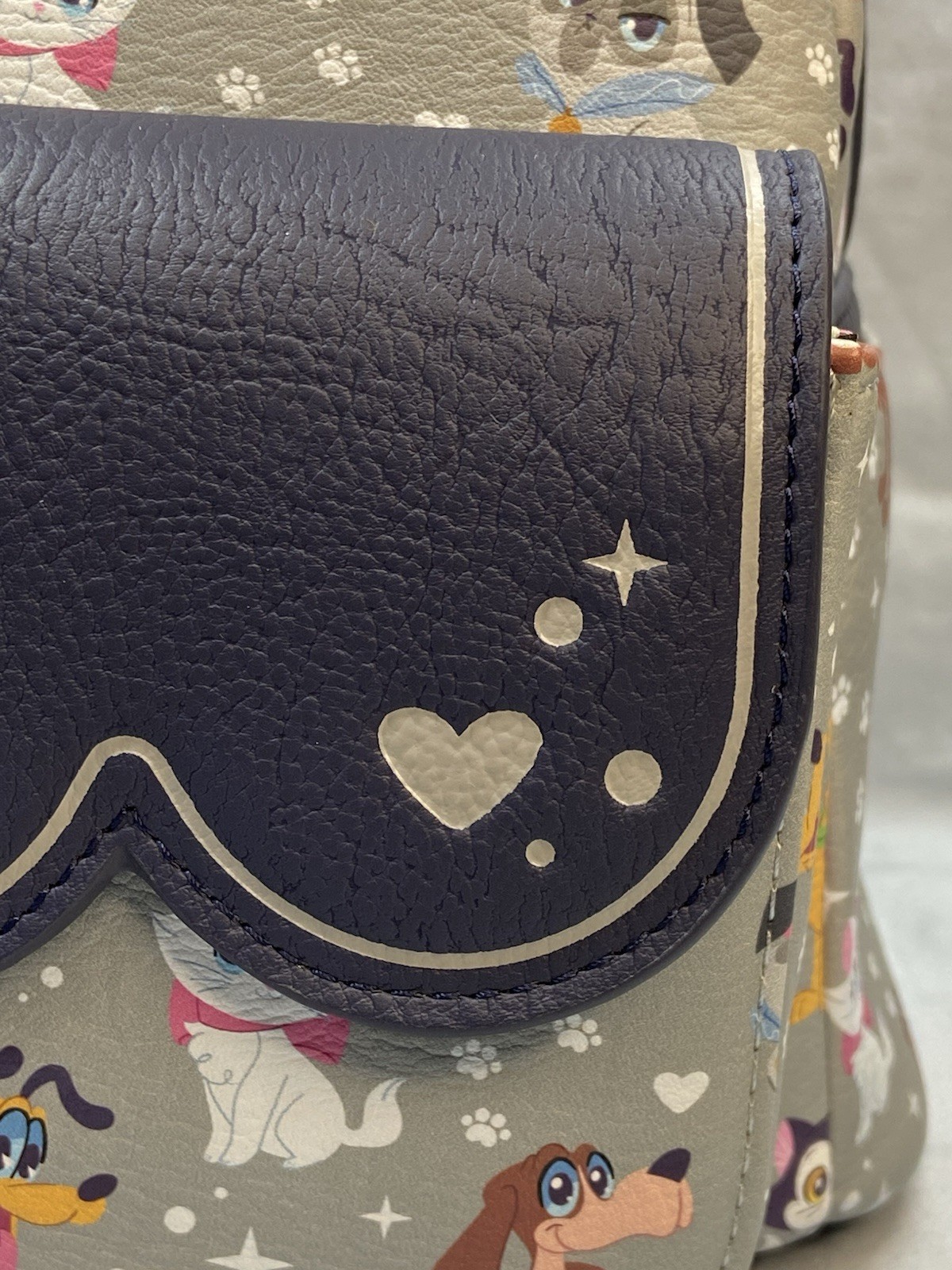 Disney Parks Loungefly 2025 @Pets” Cats, Dogs, Pluto, Marie Loungefly Backpack