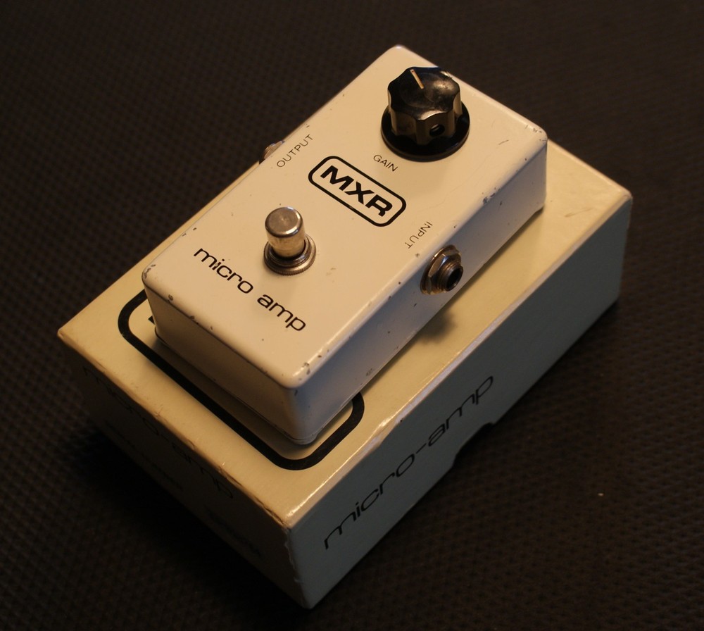 Vintage 1980 MXR Micro Amp