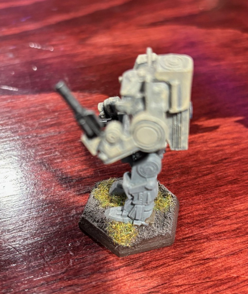 Battletech Painted Metal Miniature "Gladiator" Clan Wolf Beta Galaxy Based