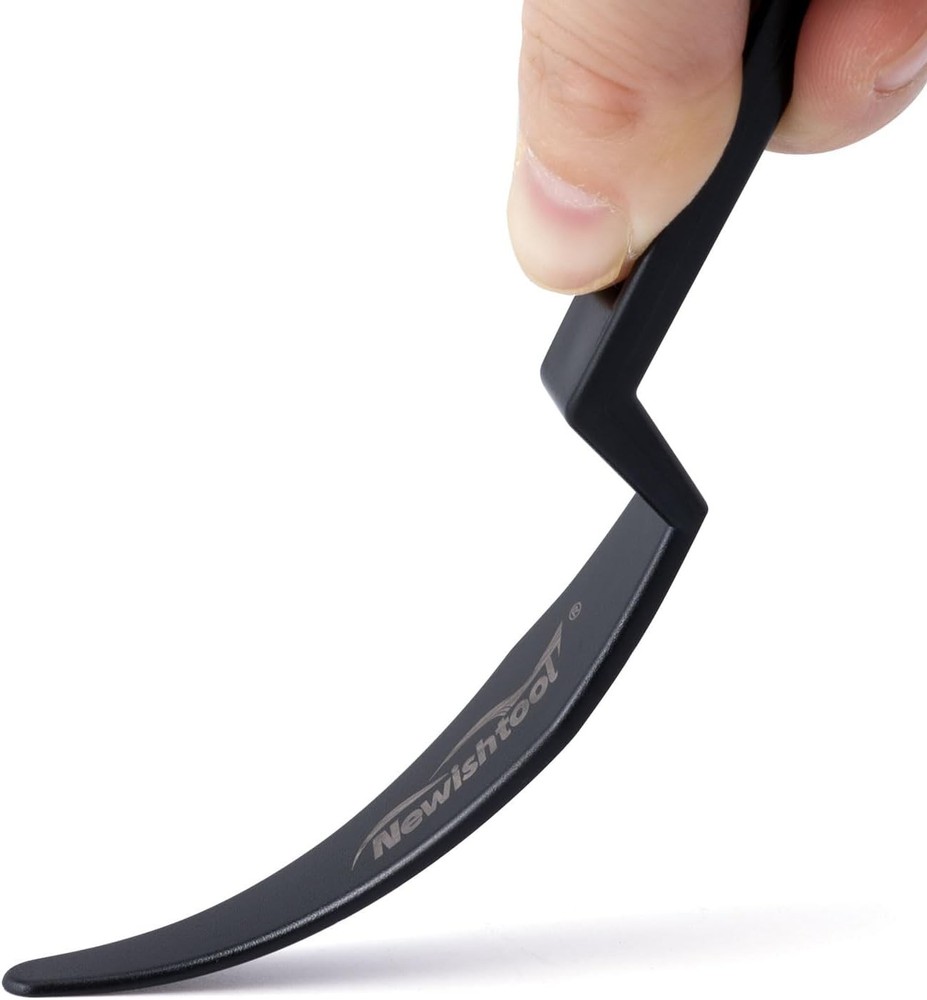 NEWISHTOOL Window Tint Tool, 5 PCS Black Corner Squeegee with Long