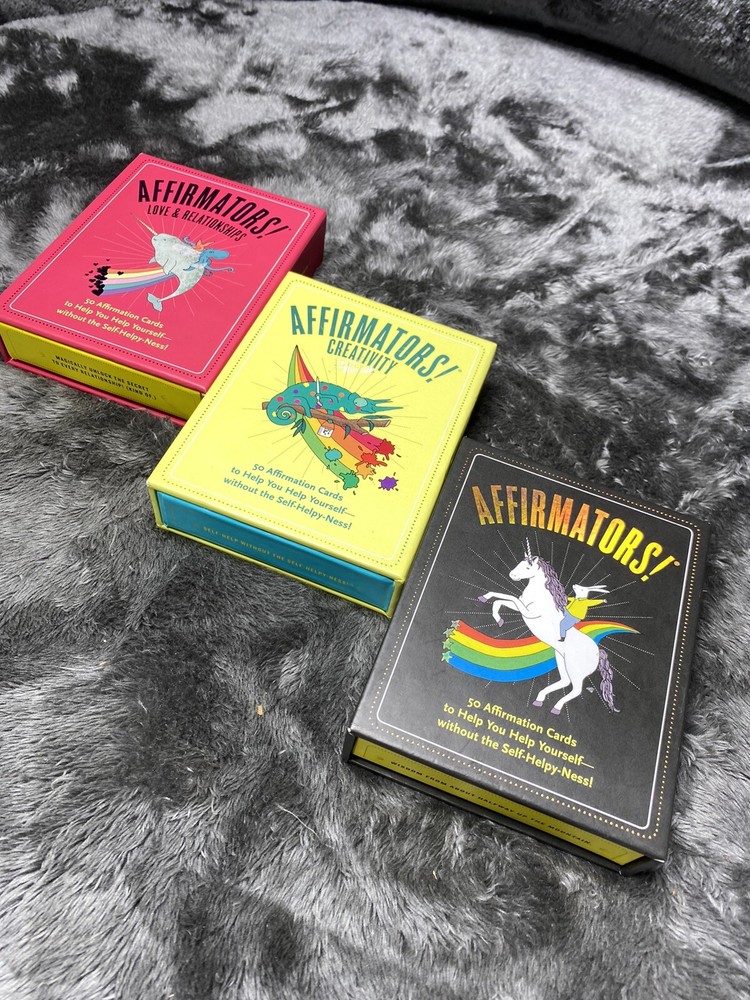 Affirmators! 3 Pack Bundle Set (Love & Relationships, Creativity….)