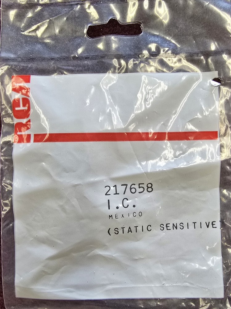 RCA 217658 Integrated Circuit 8 Pin * IN OEM PACKAGE *