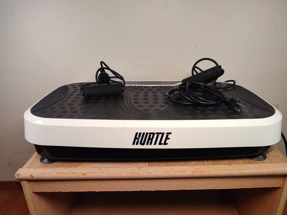 HURTLE *NO REMOTE* White Vibration Platform Board Exercise HURVBTR36