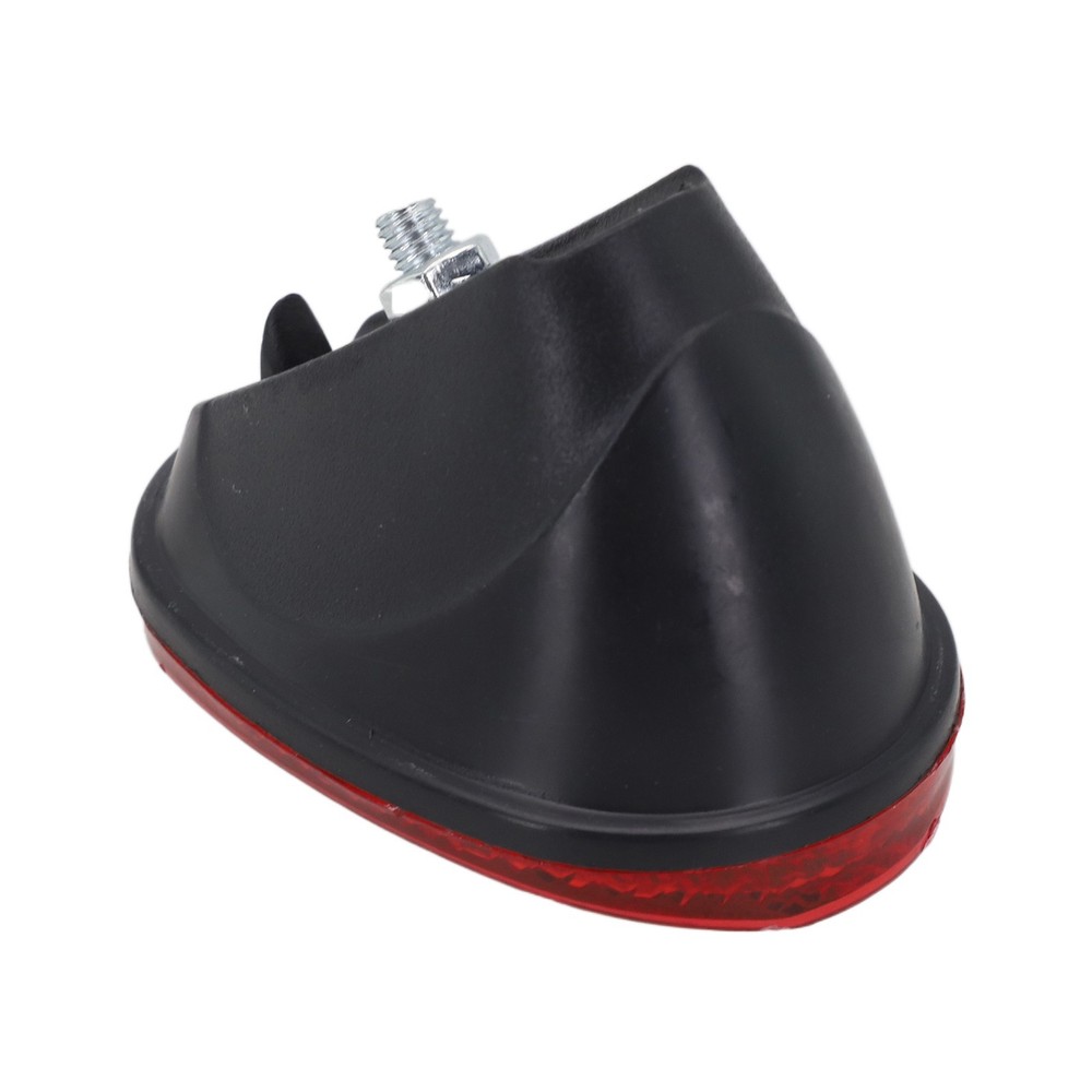 Bicycle Mudguard Reflector Set 2pcs Oval Rear Type Plastic 6.2 x 4.3cm