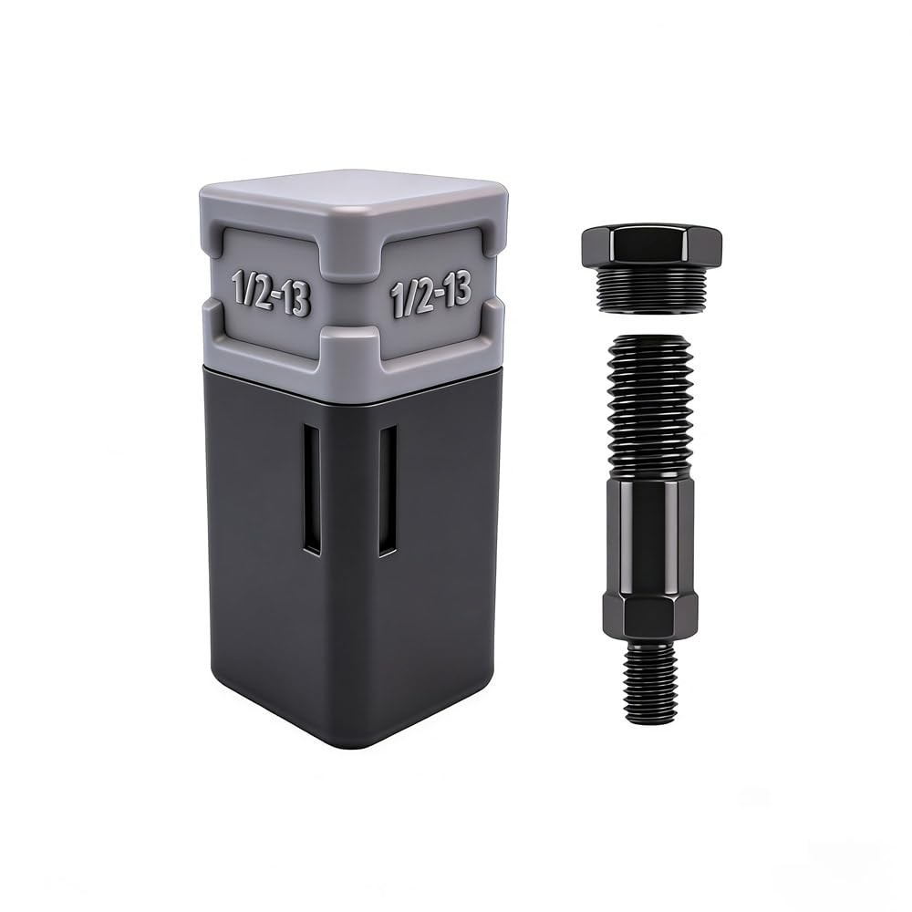 zision Tool 1/2-13 Rivet Nut Tool Tip, Replacement Mandrel for Hand Nut Rivet...