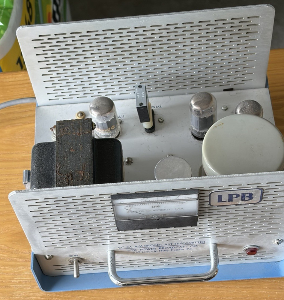 LPB RC-6A Carrier Current AM Broadcast Transmitter