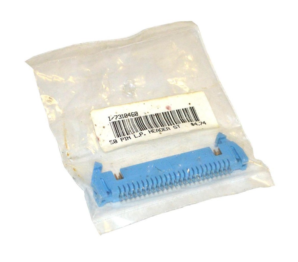 NEW I/7310460 50 PIN LP HEADER CONNECTOR