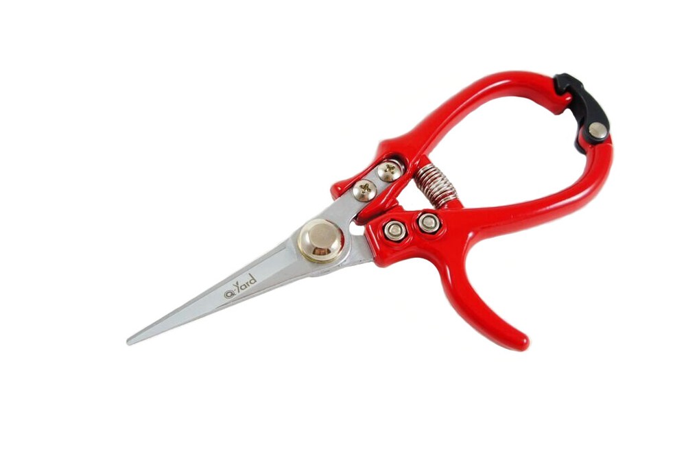 2 - pack Q-yard Pruning Shear, Mini-Trimmer Extra Sharp Garden Hand Pruners,