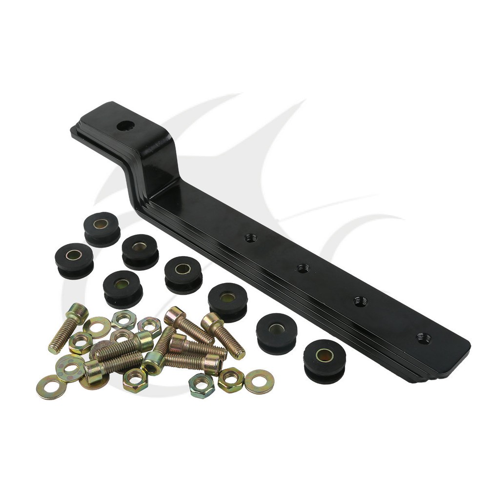 Adjustable Universal Hard Saddle Bag Mounting Bracket Kit For Harley Davidson